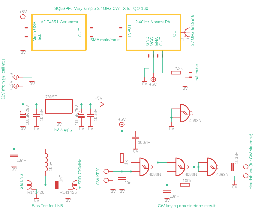 Simple 13cm CW TX