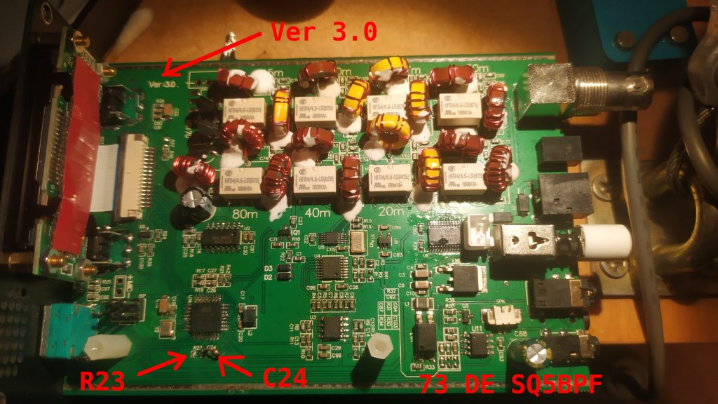 R23 and C24 uSDX plus